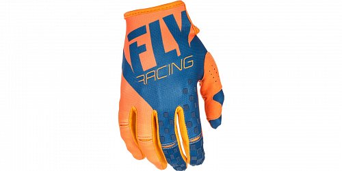 rukavice KINETIC 2018, FLY RACING - USA (oranžová/modrá navy)